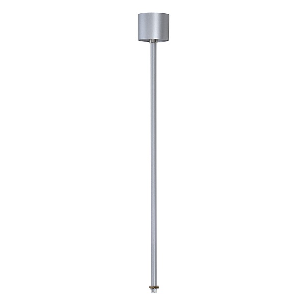 SLV 145724 Eutrac pendelbuis M13x1 voor 3f spanningsrail 0,6m met pendelclip M13 toepassen zilvergrijs