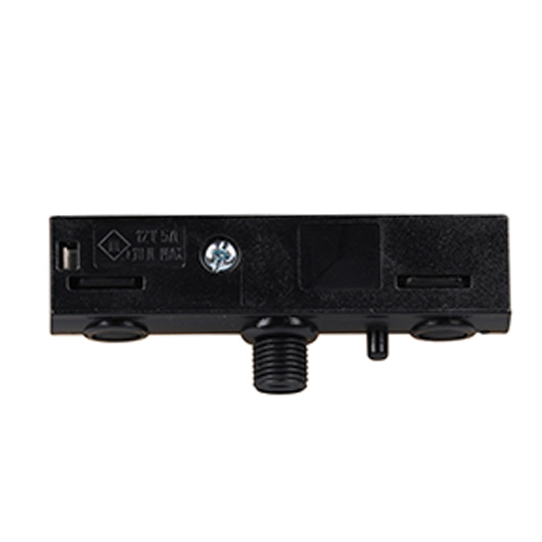 Ivela 12V railadaptor M10 schroefdraad uitwendig zwart