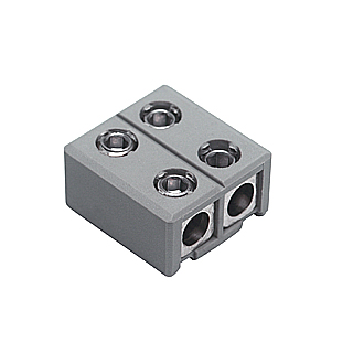SLV Glu-Trax doorverbinder/voedingsstekker 20A max. grijs 186952 306616