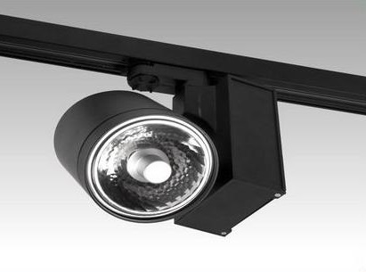 Orbit railspot Concept 50W QR111 zilvergrijs
Armatuur met elektronische transformator voor halogeenlamp of LED lamp met universele 3f railadaptor voor 3 fase spanningsrail. Levering zonder lichtbron.