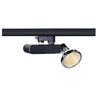 SLV D-Rection CMH-TC GU6.5 35W 3 fase rail armatuur zonder reflector chroom/zwart 153710 311711