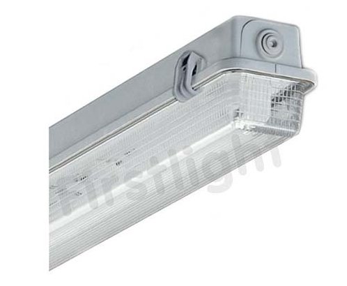 Zalux PEM-136 B 1x36W IP65 inductief stootvaste acryl kap