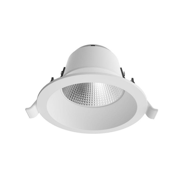 Tronix 136-510 LED inbouw downlighter 108mm 7-11W 927, 930, 935, 940, 957 2700K, 3000K, 3500K,4000K, 5700K 60° IP44 met niet dimbare LEDdriver en Eurosnoer