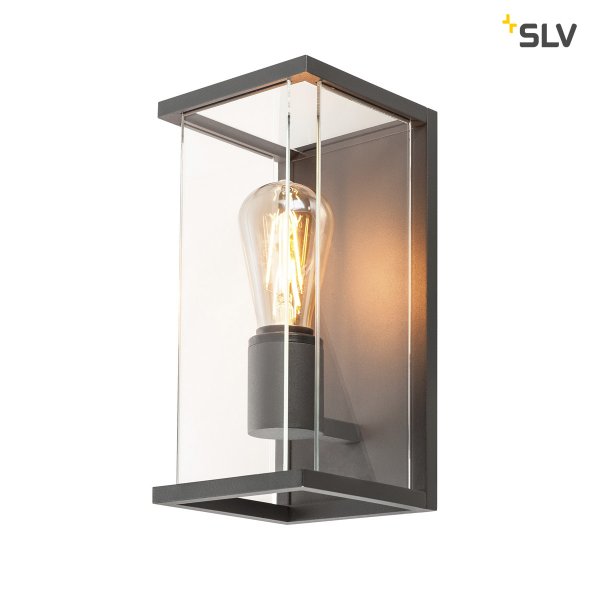 SLV 1002403 Quadrulo WL E27 max. 15W IP67 antraciet