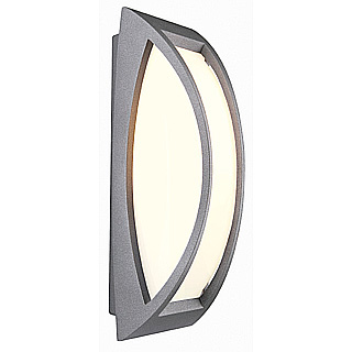 SLV 230445 Meridian II E27 25W wand- en plafond opbouwarmatuur IP54 antraciet