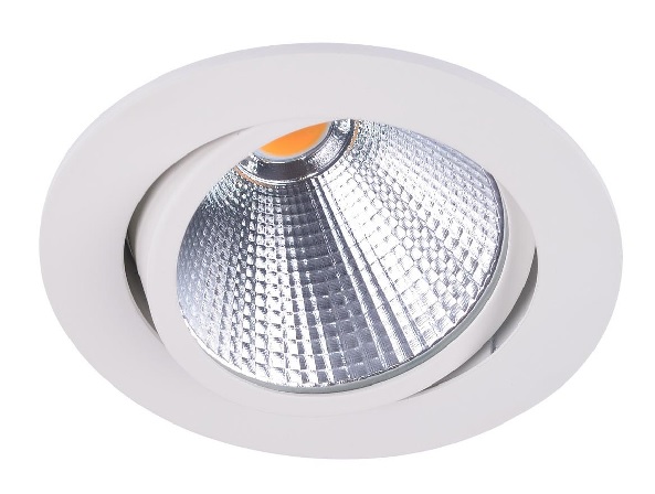Smooth LED spot rond kantelbaar 16W kleur 927 2700K 38° met dimbare LEDdriver wit IP44