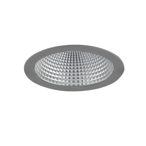 World 200 LED inbouwdownlighter 38,5W voor vlees 50° grijs