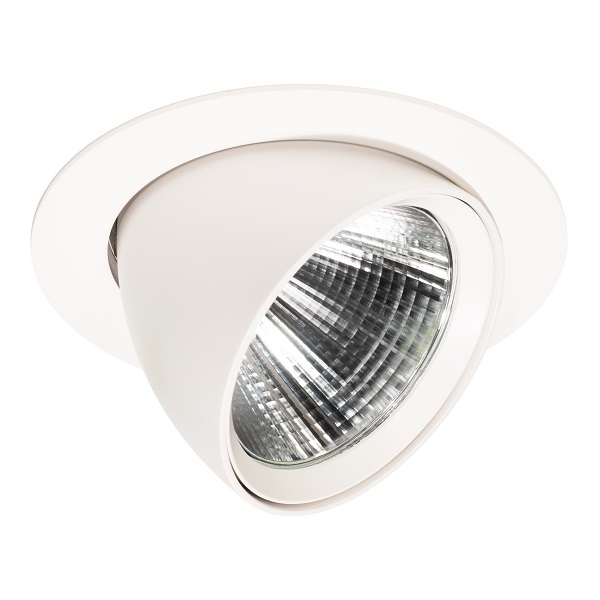 Lynx Maxi II LED  inbouwspot draai- en kantelbaar Tridonic Gold+ 43W 2400K 2400lm 36° wit