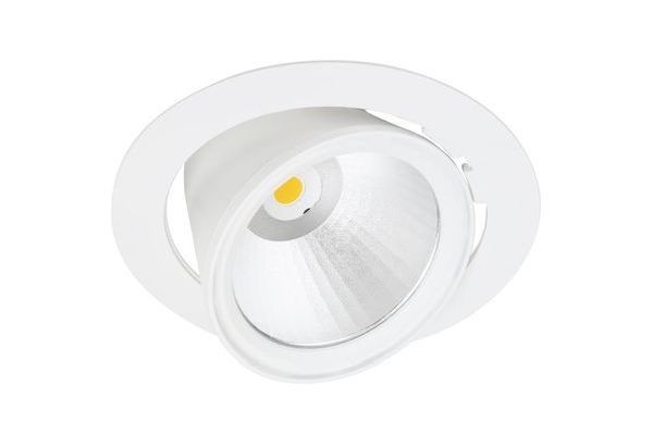 Lival Lean DL inbouwdownlighter 34W LED 3000K kleur 930 30° wit 
