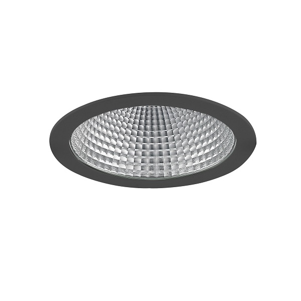 World 200 LED inbouwdownlighter 38,5W 930 50° zwart