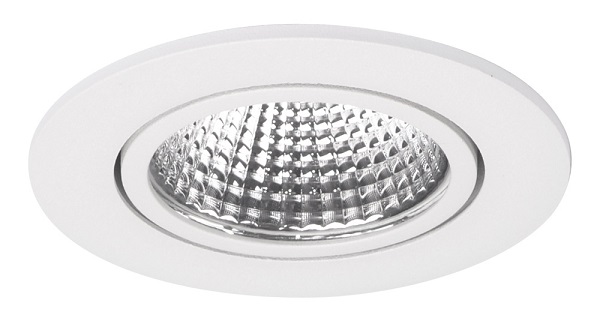 Smooth LED spot rond kantelbaar 8,4W kleur 930 3000K 38° wit