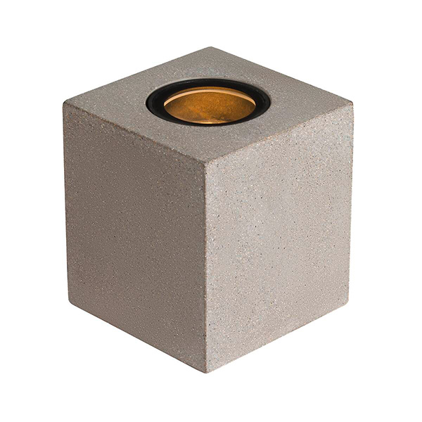 SLV 1006409 Concreto vierkant opbouwarmatuur 10W grijs GU10 IP65
