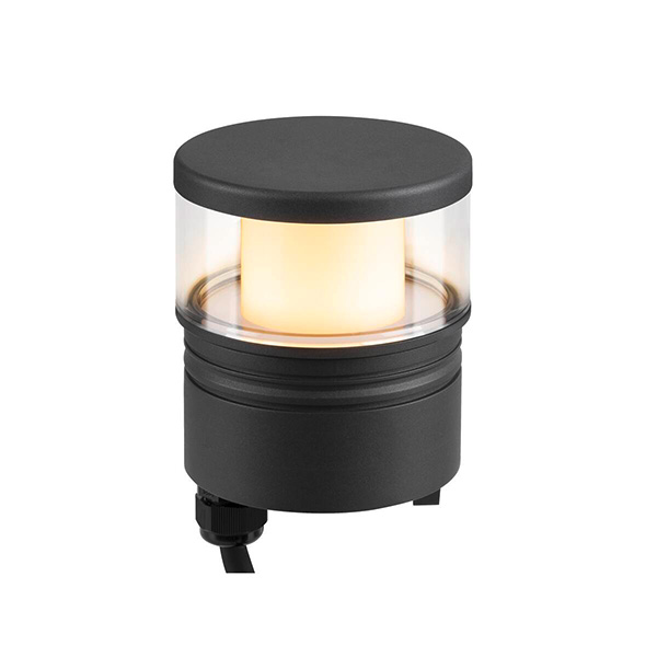 SLV 1006389 M-Pol S LED bolderarmatuur 19W 2700K+3000K kleur 927+930 instelbaar bij installatie Dali dimbaar antraciet IP65