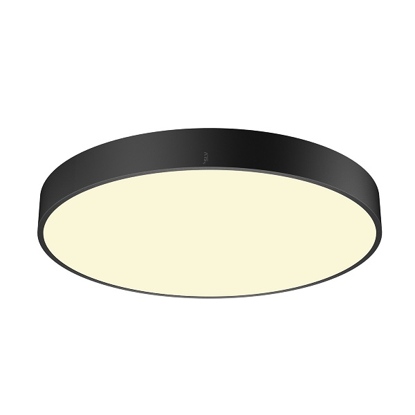 SLV 1007322 Medo 60 LED plafond opbouwarmatuur 39W 927 930 940 2700K 3000K 4000K dimbaar zwart