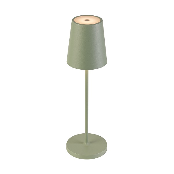 SLV 1007696 Vinolina Two LED tafellamp 2W 822 827 830 2200K 2700K 3000K met accu en laadstation IP65 groen