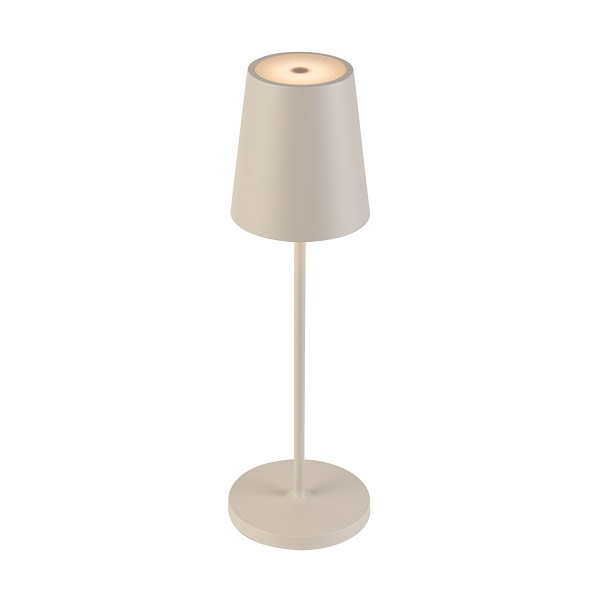 SLV 1007697 Vinolina Two LED tafellamp 2W 822 827 830 2200K 2700K 3000K met accu en laadstation IP65 beige