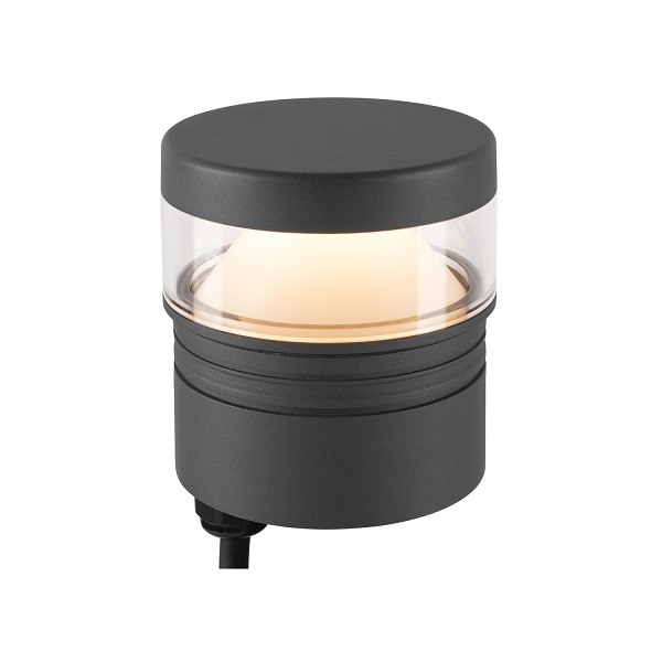 SLV 1007233 M-Pol S LED bolderarmatuur 360° 10W 827 2700K Dali dimbaar IP65 antraciet