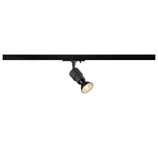 SLV Puri 2.0 Basic LED armatuur voor 1 fase rail 1xGU10 51mm 6W leverbaar in diverse uitvoeringen