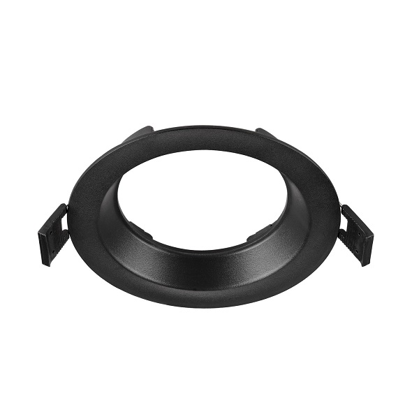 SLVtec 1007479 Downlight V 100 licht verzonken afdekking zwart