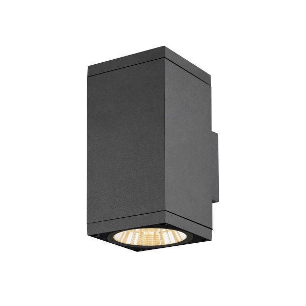 SLV 1010185 Theo Pro L WL single P1 10W 827 2700K antraciet 24° Dali dimbaar