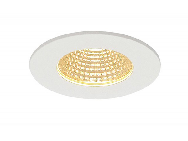 SLV 114421 Patta-I Round LED 3000K plafond inbouwarmatuur wit mat