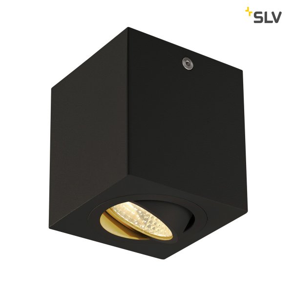 SLV 113940 Downlight Triledo Square CL zwart 6W LED 38° 3000K