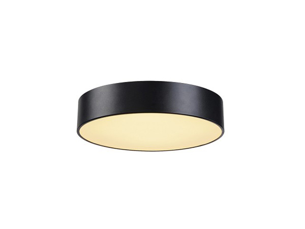 SLV 1000864 Medo 40 LED plafondarmatuur 29W 3000K kleur 830 1-10V dimbaar zwart 
met ophangset als pendelarmatuur toe te passen, zie accessoires