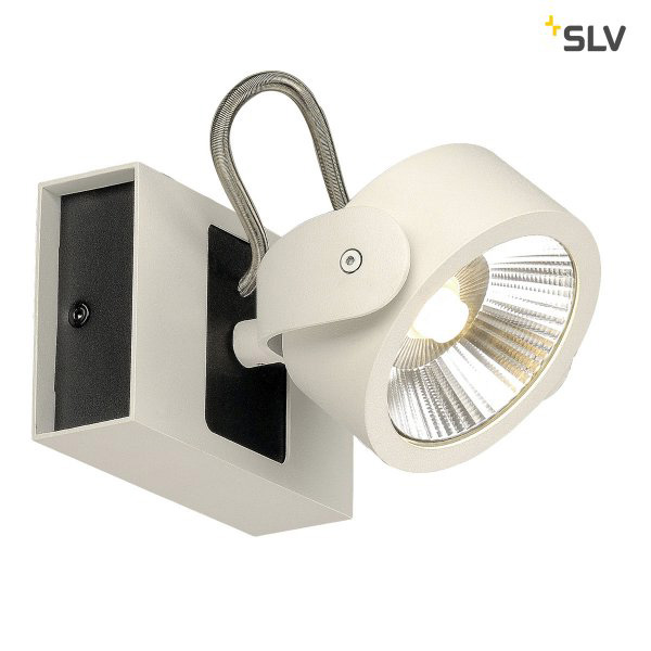 SLV 1000128 Kalu LED 1 17W 3000K 60° zwart/wit