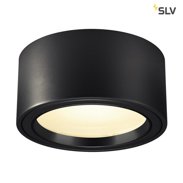 SLV 1001939 plafond opbouwarmatuur 21W LED 830 3000K zwart