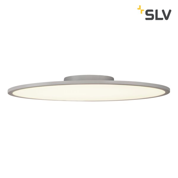 SLV 1003043 Panel 60 plafond opbouwarmatuur rond 42W LED 840 4000K Dali grijs 
opbouw of gedeeltelijke inbouw is mogelijk