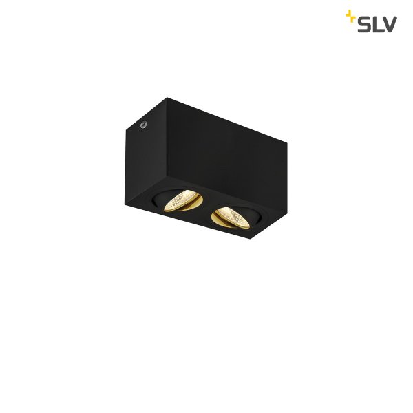 SLV 1002003 Triledo Double zwart 16W LED 3000K