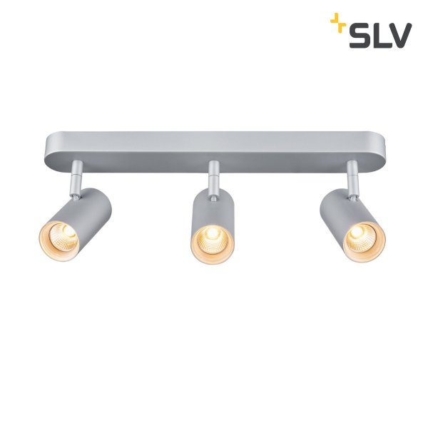 SLV 1002978 Noblo CW Triple 24W LED 2700K triac dimbaar grijs