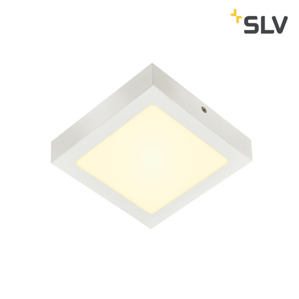 SLV 1003018 Senser 18 CW Square 12W LED 3000K triac dimbaar wit
