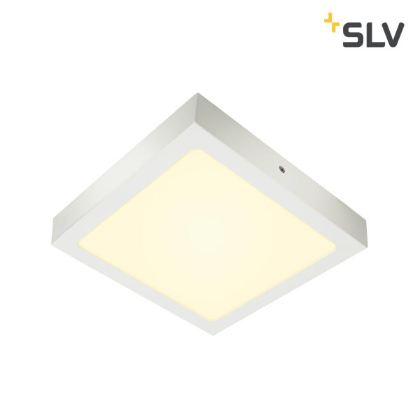 SLV 1003019 Senser 24 CW Square 15W LED 3000K triac dimbaar wit