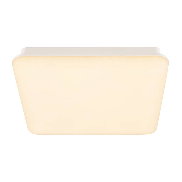 SLV 1005088 Sima vierkant LED wand- en plafond opbouwarmatuur 24W 3000K kleur 930 met bewegingsmelder wit