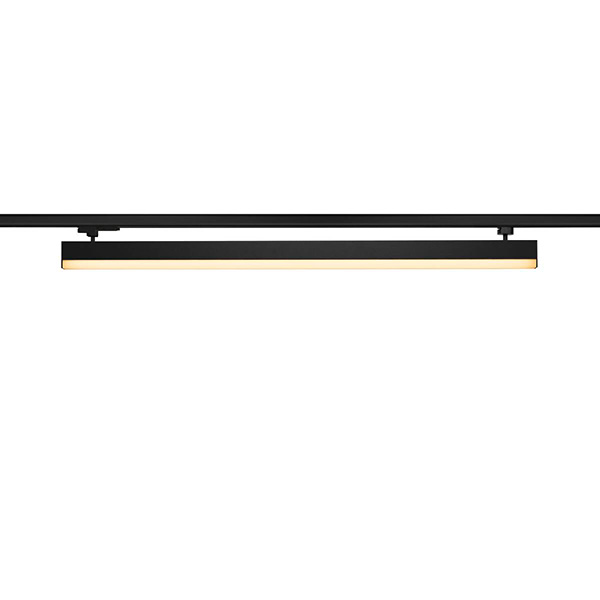 SLV 1005397 Sight track LED 3f rail armatuur 39W 3000K+4000K kleur 930+940 instelbaar bij installatie Dali dimbaar 120° zwart