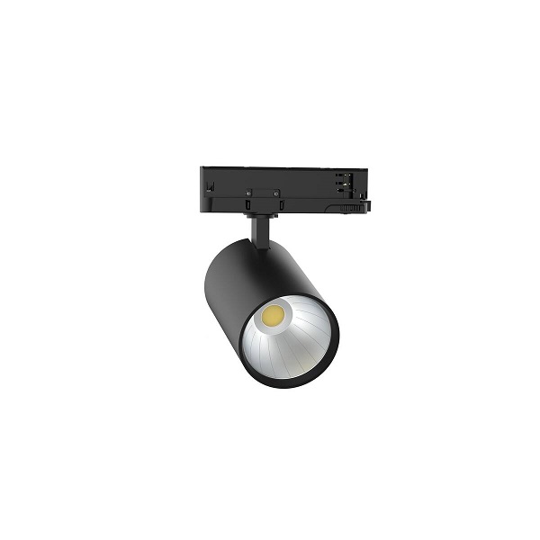 SLV 1010601 Trackspot P90 LED armatuur voor 3 fase rail 17W 940 4000K zwart 47° niet dimbaar