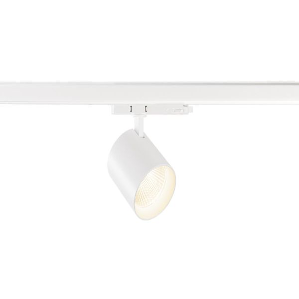SLV 1008846 Trackspot V LED armatuur voor 3 fase rail 18W 930 3000K wit 50° niet dimbaar