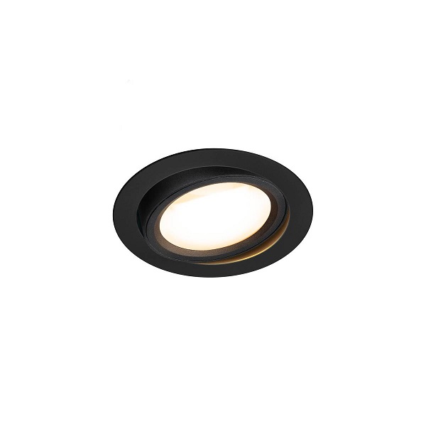 SLV 1004668 Oculus DL Move LED inbouwarmatuur 10,5W 3000K-2000K kleur 930-920 Dim To Warm dimbaar zwart