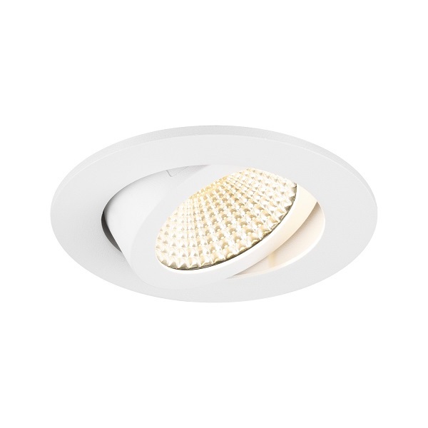 SLV 1007391 New Tria 68 DL LED inbouwspot rond kantelbaar 8,3W 930 3000K 60° dimbaar wit