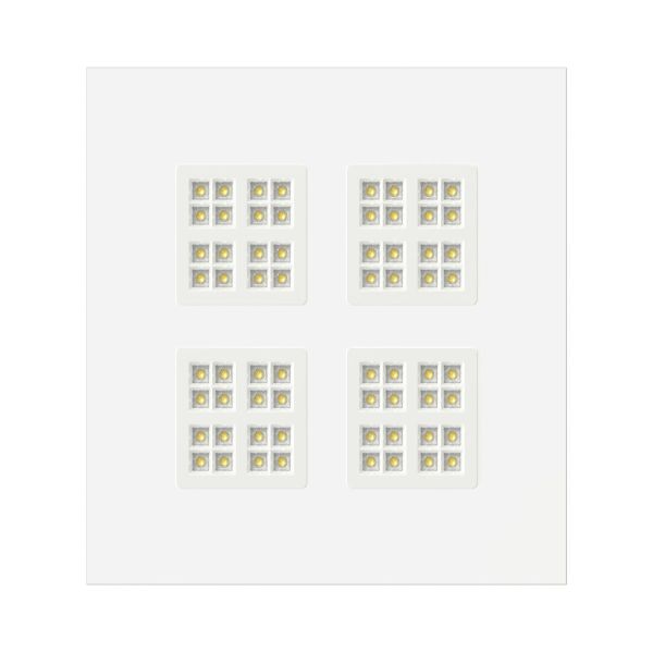 SLV 1010713 Pavanno 600 17W 830+840+850 3000K+4000K+5000K wit 80° niet dimbaar