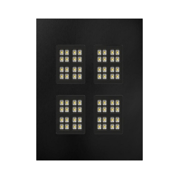 SLV 1010579 Pavanno 625 22W 830+840+850 3000K+4000K+5000K zwart 80° Dali dimbaar