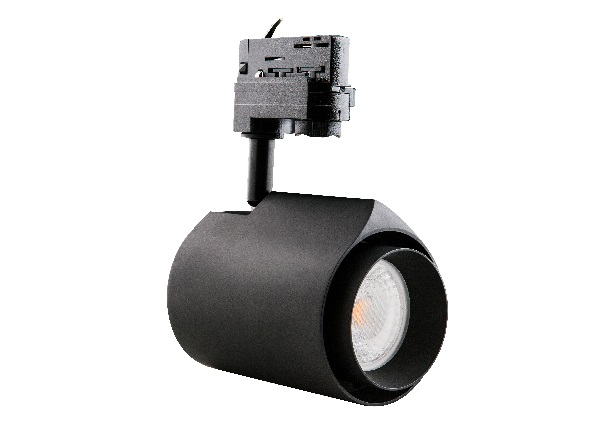 Interlight IL-T22K4C LED spot ColourDrop 3f railadaptor 22W 940 36° zwart