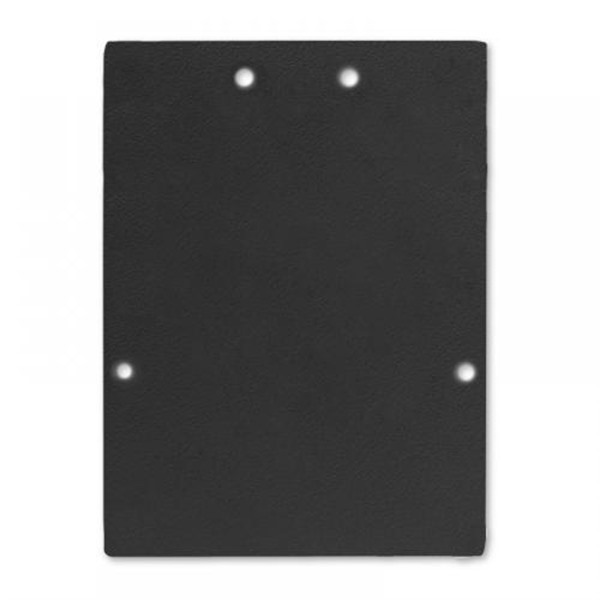 Galaxy 8107211 E74B eindkap zwart RAL9005 incl. schroeven
