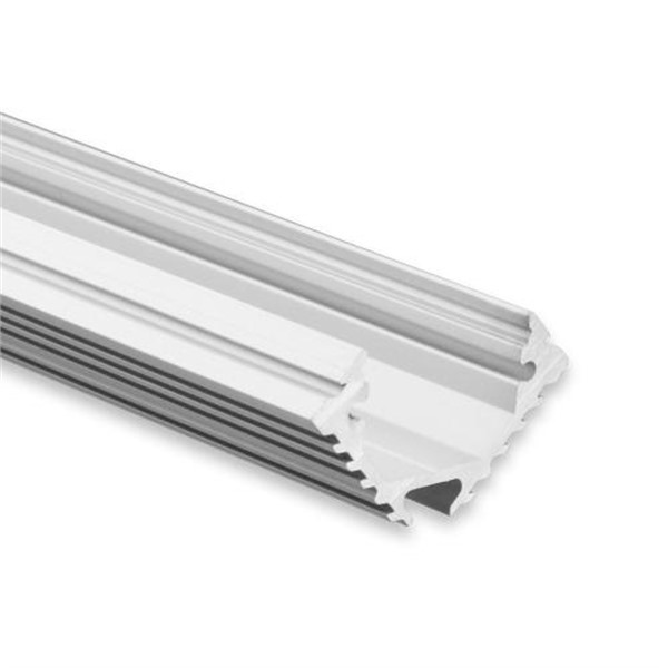Galaxy 8108012 PL11 LED hoekprofiel 2m aluminium voor LED strips max. 12mm