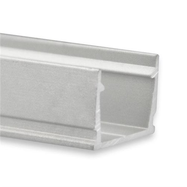 Galaxy 8122000 PL4 LED opbouwprofiel 2m aluminium voor LED strips max. 10mm