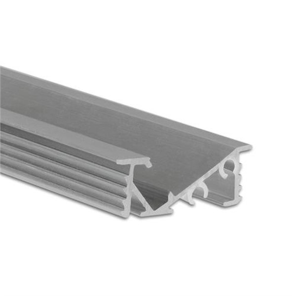 Galaxy 8123168 MP1 LED inbouwprofiel 2m aluminium voor LED strips max. 6mm