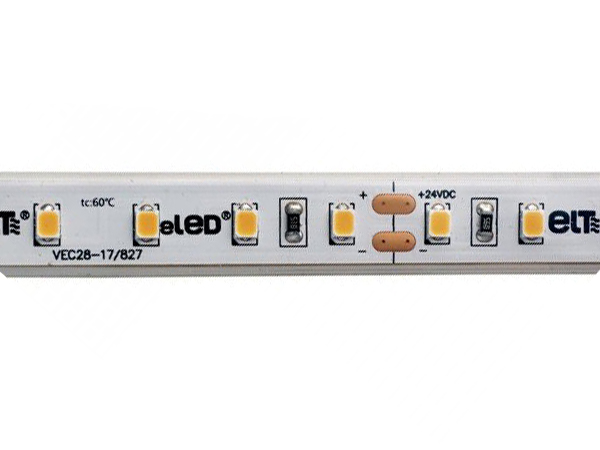 ELT 9955015 eLED VEC28-17-830-24V 85W 24V DC 830 3000K 5m rol flexibele LEDstrip met 3M plakstrip IP65
