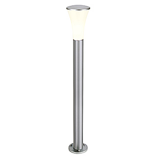 SLV 228922 Alpa Cone 100 E27 spaarlamp 24W bolder armatuur IP55 zilvergrijs