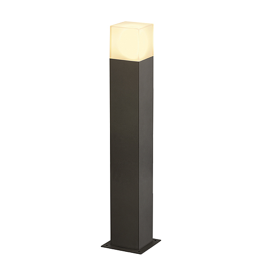 SLV 231225 Grafit SL60 E27 spaarlamp 11W bolderarmatuur 60cm IP44 antraciet